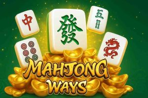 Jogador girando os rolos do jogo Mahjong Ways.